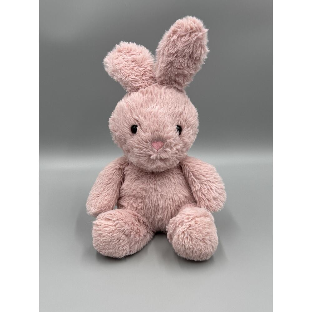 Hugfun Light Pink Bunny Rabbit Plush 10 Inch Stuffed Animal